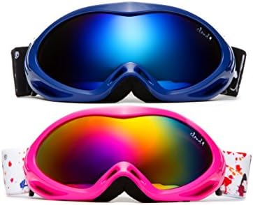 Cloud 9 - Kids Toddler Snow Goggles "Tindy" Paint Splat Anti-Fog Windproof UV400 Snowboarding Ski Goggles (1-6 Years)