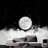 Wall Mural The Beautiful Space World Removable Self-Adhesive Wallpaper Wall Decoration for Bedroom Living Room - 66x96 inches
