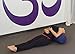 YogaDirect Supportive Round Cotton Yoga Bolster, Blue