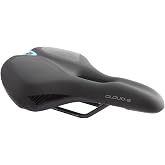 Cloud-9 Kush-E Airflow E-Bike Multi-Stage Foam Unisex Black | Cloud-9 Kush-E Airflow E-Bike Saddle with Memory Foam &amp; Steel Rail