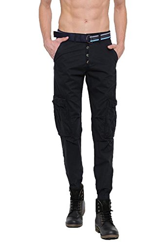 navy blue cargo pants amazon