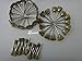 SHINA 45 PC Brass Wire Wheel Brushes for Accessories Rotary Tools Polish Clean