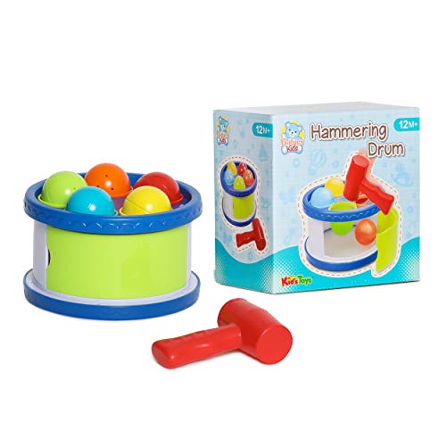 image for Kids Toys - Hammering Drum - Pound a Ball Toy - Developmental Toy , Cl