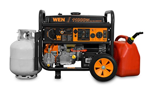WEN DF1100 11,000-Watt 120V/240V Dual Fuel Portable Generator with