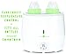 Jervis & George Baby Bottle Warmer & Sterilizer, Fahrenheit Temperature Control, Count-Down Timer with Alerting, Defrost Function, Fits All Bottles Sizes (Comotomo, Avent, Dr Browns.)