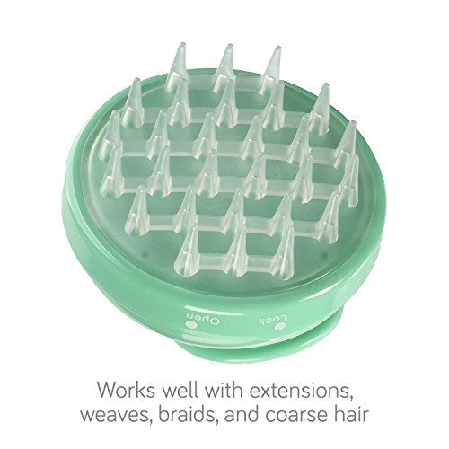 Vitagoods Scalp Massaging Shampoo Brush, Lucite Green Health & Household, Health Care