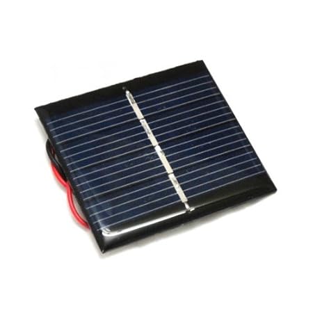 Elecmake Mini Solar Panel for DIY Projects, 4V, 100 mA