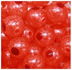 Trout Beads BD, Bulk Pack w/ Peggz, Natural Roe, 10MM