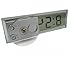 Hosaire Car Clock Digital Transparent LCD Display Smart Applied Electronic Clock with Sucker