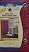 Vinyl Shower Curtain Liner with Metal Grommets & Magnets (Burgundy)