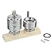 Dawei Badge Punching Die Round Button Mold With ABS Slide Badge Maker Part Compatible With Button Making Machine 1001 & 1002 (φ32mm 1-1/4