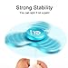 Tri-Spinner Fidget Toy, Ebeet Fingertip Gyro spinner [Non-3D Printed] for ADD, ADHD, Anxiety, and Autism Adult Children-Blue
