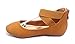 Anna Girl Kids Dress Ballet Flat Elastic Ankle Strap Ballerina Shoes