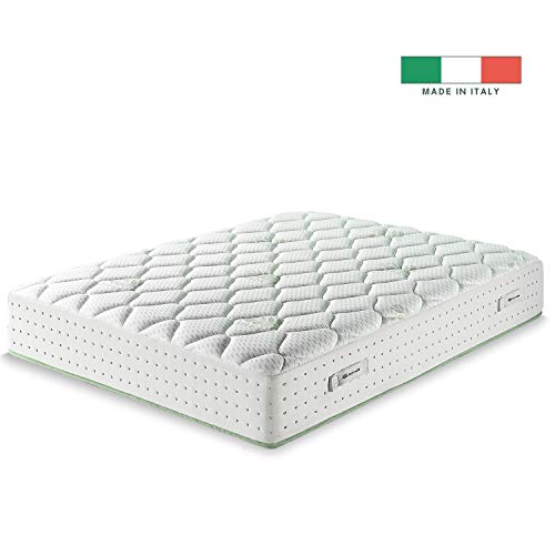 Zinus Italian Made 12 Inch Olive Oil Pocket Spring Hybrid Mattress