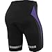 NOOYME Womens Bike Shorts for Cycling with 3D Padded Pink Ride Women Cycling Shorts (Purple, X-Large)