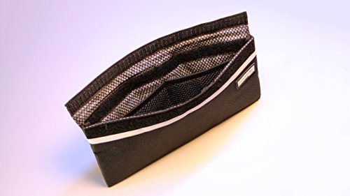 Formline Smell Proof Bag (11x6 inches) - Premium Pouch with Dual Mesh Organizer Pockets make this a Discreet Stash Container for Tobacco Herb Grinders, Pax Vaporizers, Rolling Papers and Accessories - Thumbnail 5