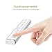OxyLED Tape Closet Lights, Touch Light, 10 LED Dimmable Night Light, Stick-on Push Light, Cordless Touch Sensor LED Night Light, Wardrobe Lights, Safe Light with Magnetic Strip, Battery Operated