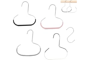 Durable Steel Hangers: Maximize Closet Space with Versatile Storage, Stainless Slip-Resistant Closet Hat Organizer, Space-Sav