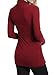 Ninedaily Women Tops Knot Front V Neck Long Sleeve Casual Tunic Blouse