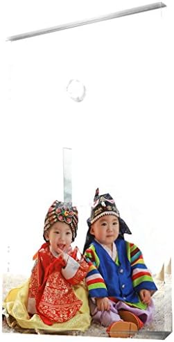 HDArt Single Toggle Asian Switch Plate Cover - Korean Babies In Traditional Hanbok Clothing