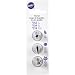 Wilton Decorating Tip Set 3/Pkg-#104 Petal/#352 Leaf/#224 Flower primary