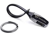 Genuine Mercedes Benz Titanium Key Ring Key Chain Keychain