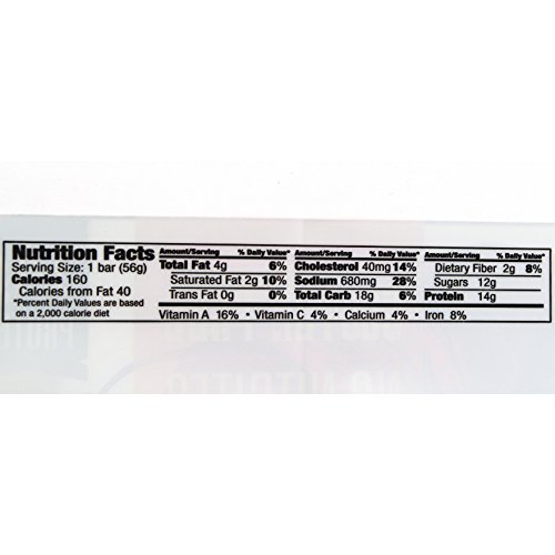 Tanka Meat Bar with Buffalo and Cranberries by, Warrior Bar Chili Caliente, Beef Jerky Alternative, Gluten Free Snacks, 2 Ounce Bar, Pack of 12