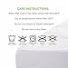 BROOKSIDE Soft Jersey Mattress Protector, Waterproof and Dust Mite Proof, Twin