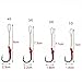 Fishing Jig Assist Hooks, 20PCS Stainless Steel Jigging Hooks with PE Line for Saltwater Big Game Tuna Snapper Halibut Fishing (20pcs 1/0)