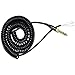 Sqrmekoko Extension Spring Relief Coiled Audio Cable for Sony MDR-7506 7509 MDR-V6 V600 V700 V900 ATH-M50 Headphones