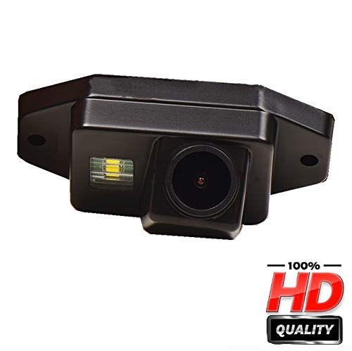 Rear Reversing Backup Camera Rearview License Plate Replacement Camera Night Vision Ip69k Waterproof for Toyota Land Cruiser/Prado LC 90 120 150 / Prado/FJ Cruiser