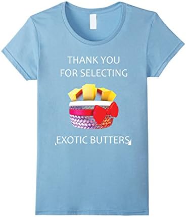 Women's FNAF SISTER LOCATION EXOTIC BUTTERS t-shirt Large Baby Blue