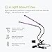 Grow Light for Indoor Plant, Dual Head 32 LED Dimmable 2 Levels Growing Lamps with Red Blue Spectrum, LED Growth Plant Lights Bulb 18W with Clip, Adjustable Gooseneck