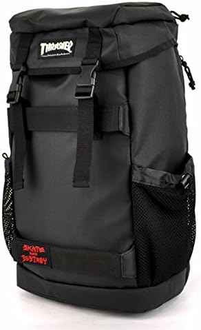 Amazon スラッシャー Thrasher Thrpn 502 Skate Back Pack スケートバックパック デイパック リュックサック 人気 ブランド バッグ 鞄 かばん Onesize ブラック Thrasher スラッシャー タウンリュック ビジネスリュック