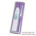 Hermitshell Hard Plastic Travel Purple Case Fits Philips Sonicare 2/3 / ProtectiveClean 4100 Series Plaque Control Rechargeable Electric Toothbrush HX6211 / HX6631 / HX6817