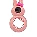 SAIKA Lovely Rabbit Style Selfie Lens Close-up Lens Self Shot Lens for Fujifilm Instax Mini 8 Mini 7s Instant Film Camera with Lens Cleaning Cloth (Pink)