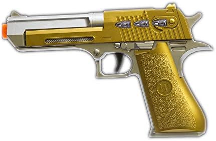 blinkee LED Red Pistol Gold Plated Toy 