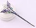 LiveZone Fashion Hair Decor Chinese Traditional Style Women Girls Hair Stick Hairpin Hair Making Accessory with Butterfly,Purple