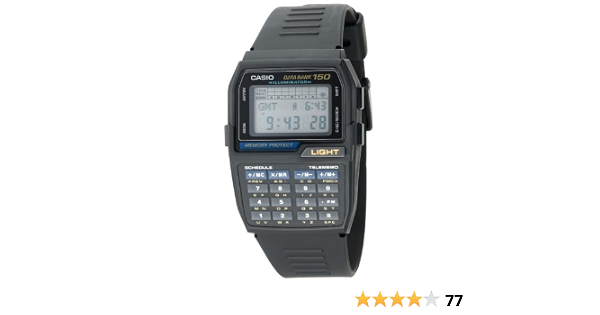 Casio Men's DBC150-1 Databank Digital Watch : Casio: Amazon.com.au:  Clothing, Shoes \u0026 Accessories