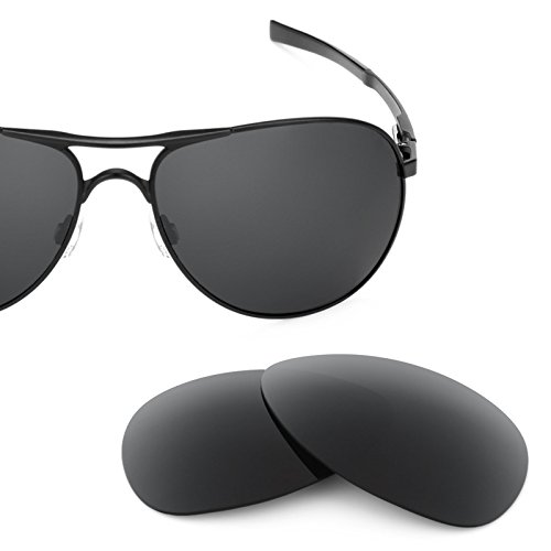 Revant Replacement Lenses for Oakley Plaintiff Polarized Stealth Black