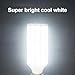 42 Watt(280W Equivalent) LED Corn Bulb,4200 Lumen 6000K,Daylight White LED Street and Area Light,E26/E27 Medium Screw Base,For Outdoor Garage Factory Warehouse Barn Backyard and More,Super Bright