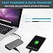 USB C Hub,9-in-1 Type C Adapter Dock with VGA Port ,4K USB C to HDMI,PD Power Delivery,1Gbps Ethernet Port,Mic/Audio port，SD/TF Card Reader, 2 USB-3.0 Ports,Portable for MacBook Pro and Window USB Type C Laptops