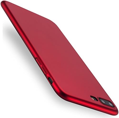 Epeolatry iPhone 7 Plus Case, iPhone 8 Plus Case, Thin Slim Lightweight Plastic Scratch-Proof Protective Cover Case for iPhone 7/8 Plus 5.5 Inch (Red wine)