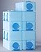 WaterBrick - Emergency Water and Food Storage Containers - 8 Pack Blue
