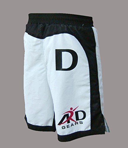 ARD-Champs Xtreme MMA Shorts UFC Cage Fight Boxing White (Large) - Thumbnail 2