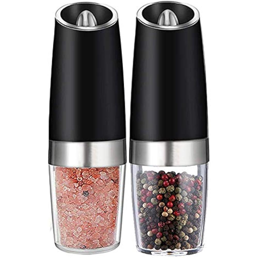 Gravity Electric Salt And Pepper Grinder Set, Rongyuxuan Automatic Or