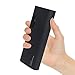 SKstyle 15000mAh Matte Surface Portable Charger External Battery Pack Backup Power Bank with LED Display and Flash Light for iPhone 6/6 Plus, iPad Galaxy S6 (Black)