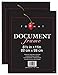 MCS Format Document Frame, Diploma and Certificate Frame, Black, 8.5 x 11, 2-Pack