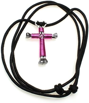Intercession Horseshoe Nail Cross - Made in USA (Small - Pink, Light)