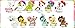 Set of 4 Blind Box Unicorno Series 5 Tokidoki Vinyl Mini Figures